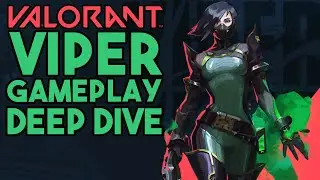 Viper New Gameplay Reveal Deep Dive (Valorant Gameplay)