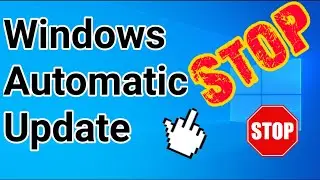 how to stop auto update in windows 10 (*OLD METHOD*) [Sinhala Tutorial]