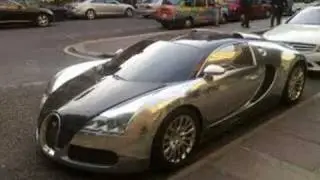 Chrome Bugatti Veyron