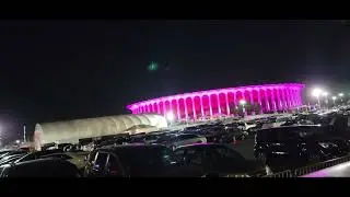 Thursday Feb 10, 2022 Outside SoFi Stadium -- LVI Super Bowl Week in Inglewood,  California.
