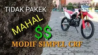 Modif simpel murah Honda crf 150L untuk harian