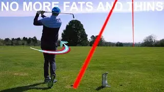 GOLF IRON STRIKE BASICS Stop The Fats and Thin Golf Shots