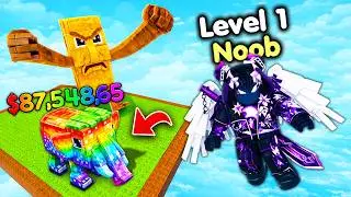 Starting Over as NOOB with OP SECRET in Fly For Brainrots! (Roblox)