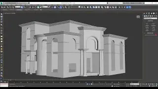 3dmax l vray exterior design - neu-classic villa lec2