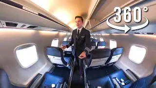 Step Inside The ERJ-145 (FULL Tour In 4K VR!)