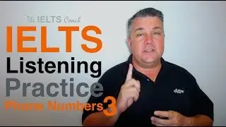 IELTS Listening Practice Phone Numbers 3