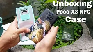 Unboxing poco x3 nfc case!!!anjing banget