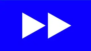 Fast Forward Blinking Effect - Blue Screen Footage 1080p