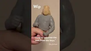 #wip Ray Jackson Sculpt #bloodsport #80s #martialarts #kumite #bareknuckle