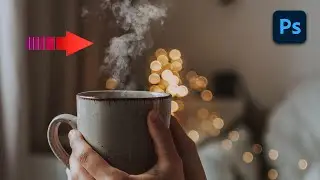 How to Add Realistic Smoke to a Coffee Mug in Photoshop