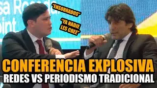 PERIODISTAS ANTI MILEI DESTRUIDOS EN CONFERENCIA EXPLOSIVA DE BREAK POINT