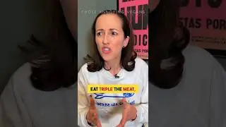 Cancel Vegans, Eat Triple the Meat #short #shorts