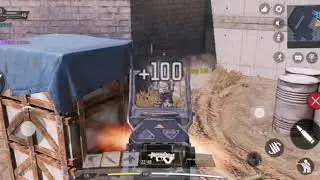 Playing COD mobile Deathmatch without respawn or not dead challenge.