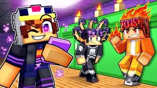 Mon PREMIER JOUR à l'école de MONSTER HIGH sur Minecraft !