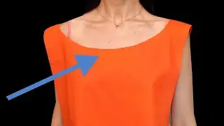 How to reduce a wide collar - tips and tricks for sewing!