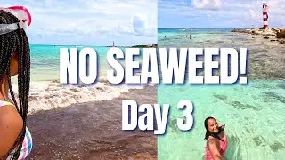 CANCUN: We SWAM through SEAWEED to the Iconic LIGHTHOUSE! (worth it?)