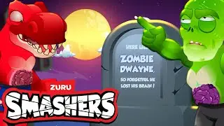 Graveyard Smash 🪦💥 Kids Action Cartoons!  Zuru @Smashers World 🦖 Smashers Animated Stories