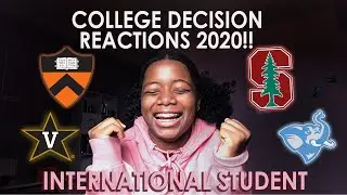 College Decision Reactions 2020!!!! *i got into my dream school!!* (Princeton, Stanford)