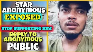 Star Anonymous Exposed | Pakistani Gaming Community Not Growing Because Of Star Anonymous MUST WATCH