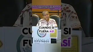 DIPUTADA DE LA 4T HIZO PEDAZOS A LOS PANIAGUADOS!
