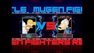 Mugen (Request) Team Homer X Vs Team Rocko