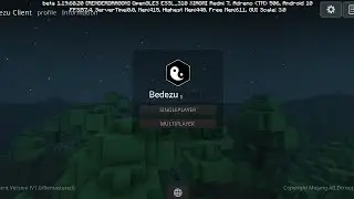 Beduzu Client On Mcpe 1.19 with Armour HUD,Mods Toggle and More