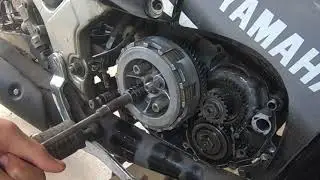 How to Change Clutch Plate Yamaha 125z Part 2 : Edisi Black Tiger 🐯