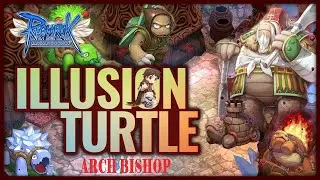 iRO - Arch Bishop (ME/ADO) Leveling at Illusion of Abyss Turtle Island