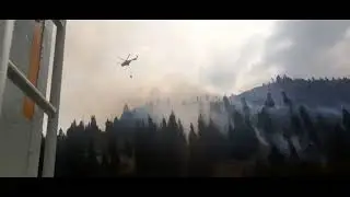 Пожар в горах Алматы (08.05.2023)