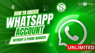 How to Get Virtual Number for WHATSAPP || Create WhatsApp Account without a Phone Number 2025
