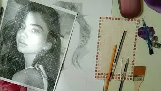 [Timelapse] Charcoal Portrait Drawing