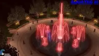 Fountain Animation for Panagyurishte (Bulgaria)