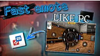 Fast emote like PC 🤯 in mobile || Free Fire  key mapper🥏|| PC jaisa fast emote 🔥