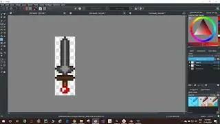 How to draw pixel art in Krita!