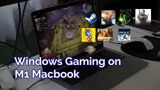 Crossover on Mac - How to play  Windows Steam Games on M1 Macbook Air and Tests