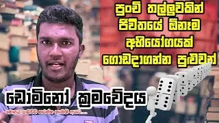 ඕනෑම විභාගයක් ගොඩයන්න ‌පුළුවන්  ඩොමිනෝ ක්‍රමය - How to Use Domino Method to Self Study Motivation