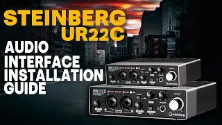 Steinberg UR22c Audio Interface installation guide | UR22c driver installation | #DAW