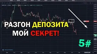 РАЗГОН ДЕПОЗИТА НА ИНТРЕЙД БАРЕ. МОЙ СЕКРЕТ В ТОРГОВЛЕ