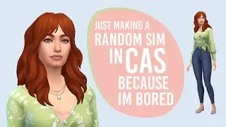 Turning Boredom Into Beauty | The Sims 4 CAS