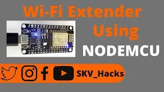 Nodemcu Wi-Fi Repeater | How to make Wi-Fi Repeater/Extender using Nodemcu esp8266 | Wi-Fi Repeater