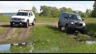 За Патриотом на Дастере в броды. Самарские покатУшки