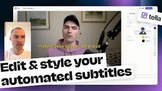 Generate, edit and style the subtitles of your video