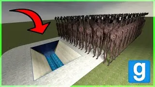 100 SIREN HEADS VS SHREDDER! - Garry's mod Sandbox