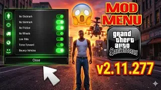 CLEO MOD Menu GTA San Andreas Android 15 Latest Update 100% Working