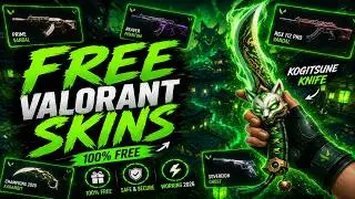 How to Get Free Valorant Skins Without Spending VP | FREE VALORANT SKINS 2026
