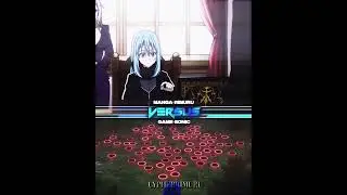Manga Rimuru vs game sonic who’s strongest? #shorts #fypシ