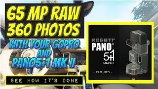 65 megapixel 360 photos in RAW with Pano5+1 Mk II and GoPro: stitching tutorial, sample, review