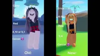 Old vs New // get to know me