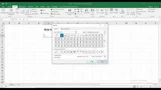 How to Insert a Checkmark in Excel