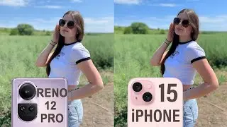 Oppo Reno 12 Pro VS iPhone 15  *Camera Comparison* ⚡ Best Camera Phone Under 30000?